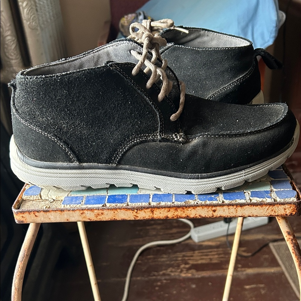 Black Suede Men's Shoes